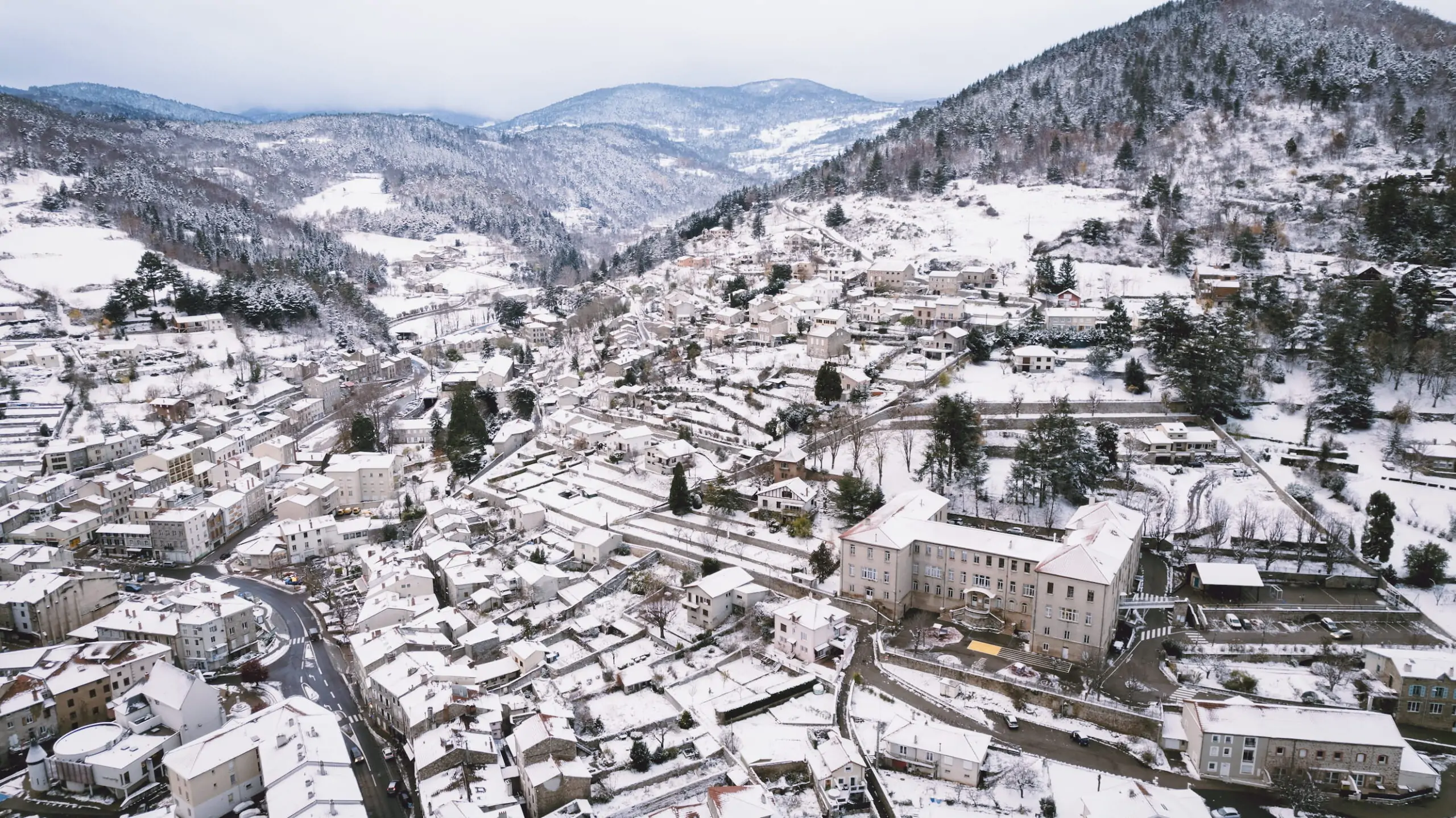photographe video drone loire ardeche hiver